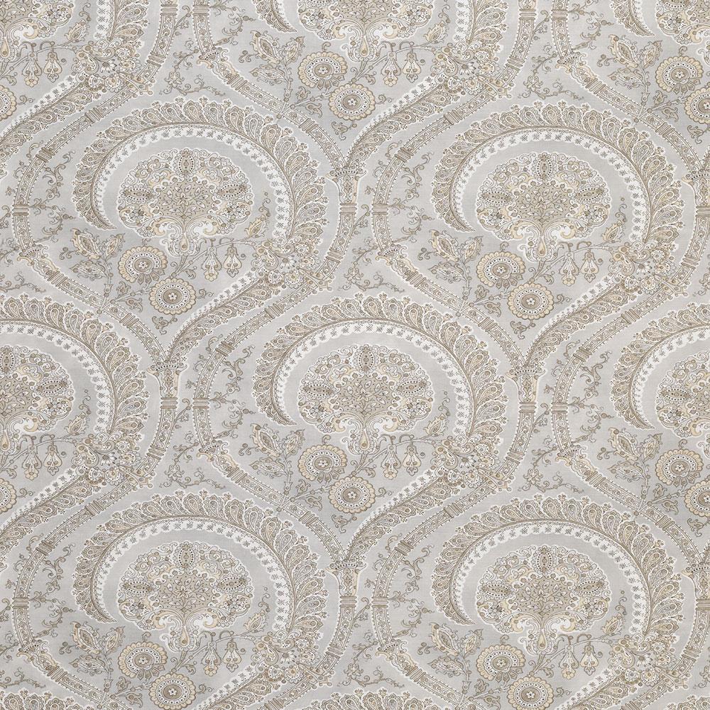 Nina Campbell Fabric - Les Indiennes Grey NCF4330-02