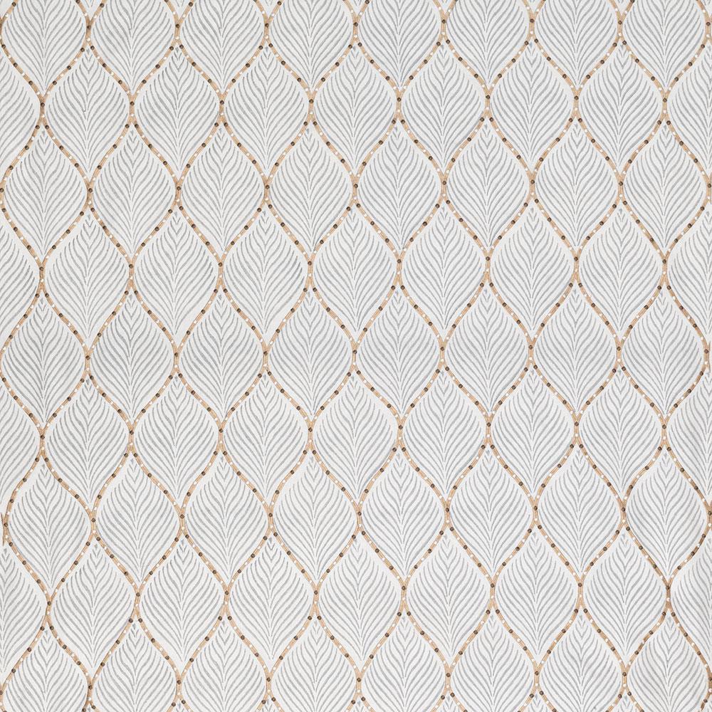 Nina Campbell Fabric - Les Indiennes Bonnelles Freh Grey NCF4335-02