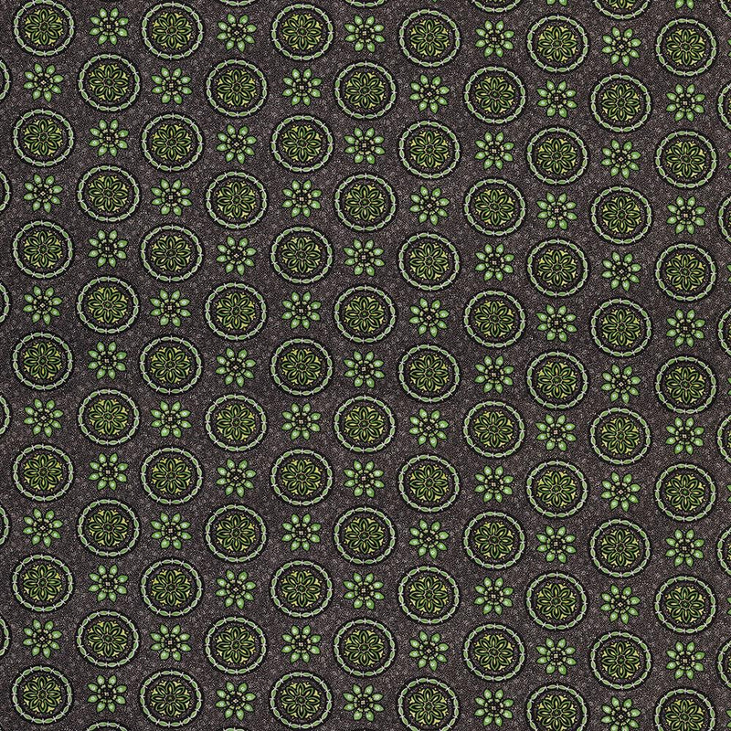 Nina Campbell Fabric - Les Indiennes Garance Green NCF4336-02
