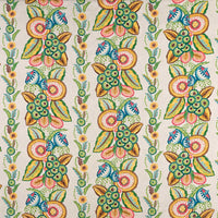 Ashdown Stripe Green/Multi Fabric NCF4363-01