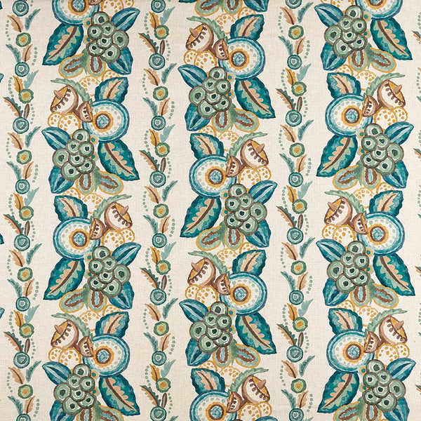 Ashdown Stripe Teal/Aqua NCF4363-02 – Nina Campbell