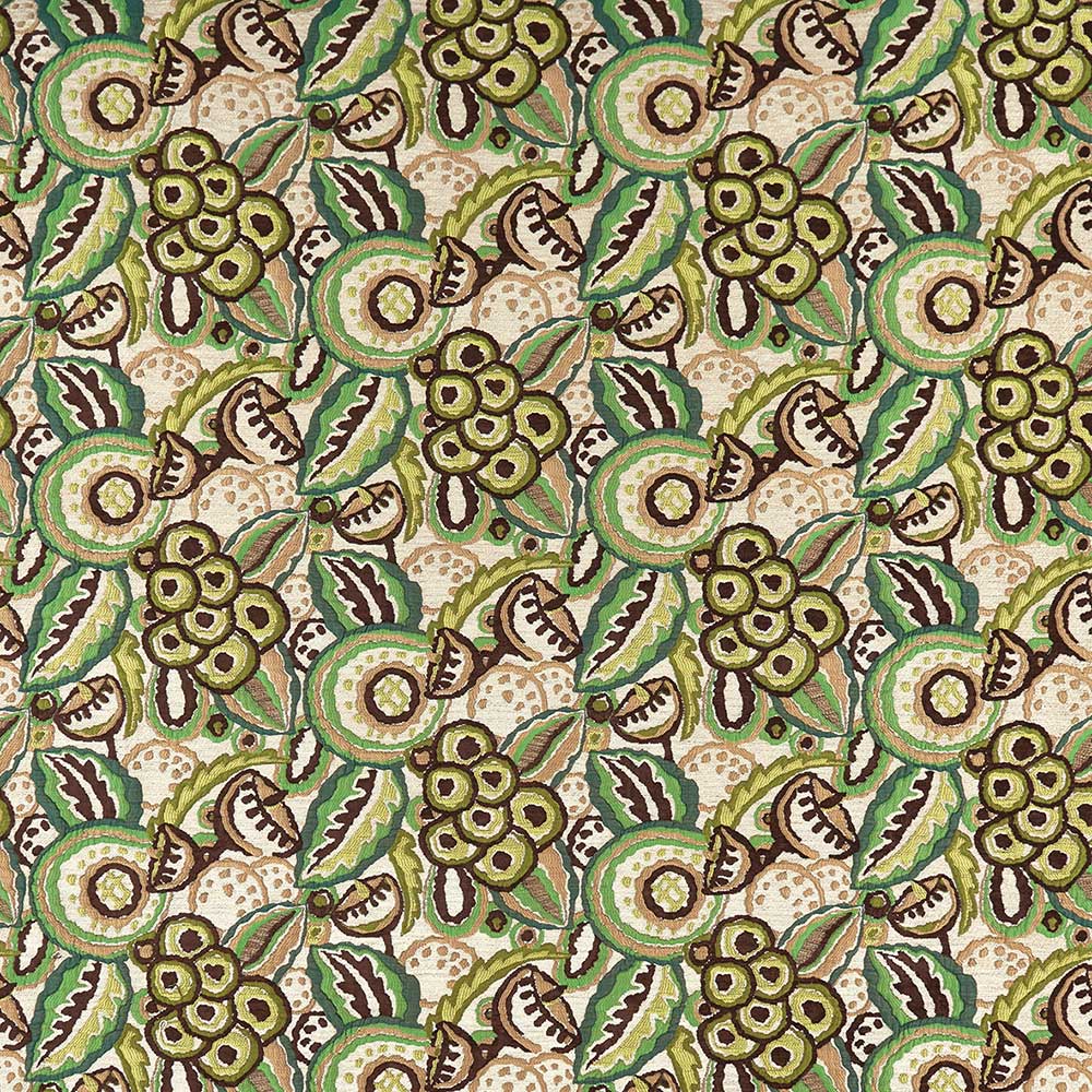 Nina Campbell Fabric - Marchmain Green NCF4370-03