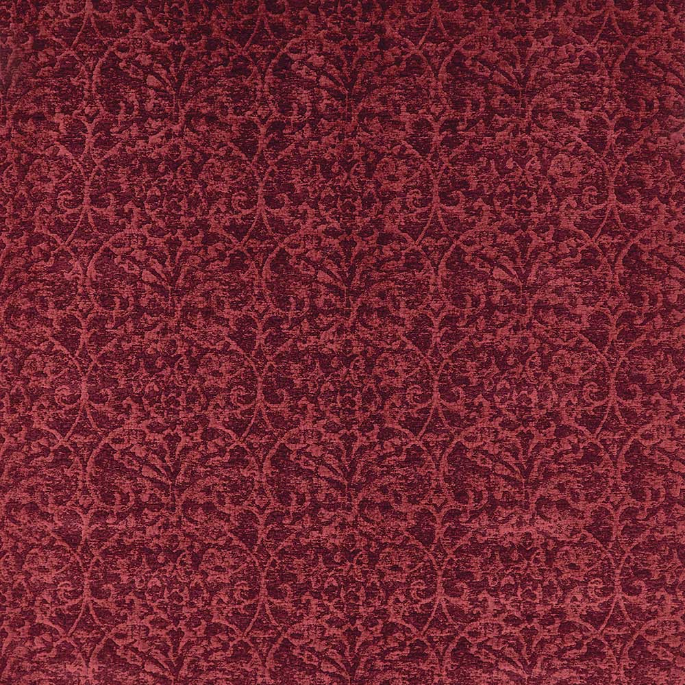 Nina Campbell Fabric - Marchmain Brideshead Damask Red NCF4372-01