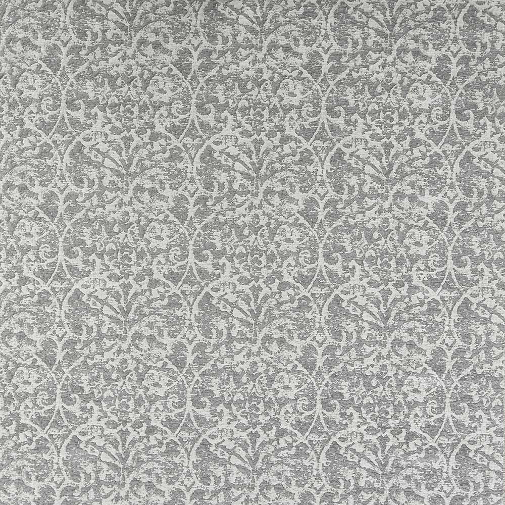 Nina Campbell Fabric - Marchmain Brideshead Damask Grey NCF4372-03