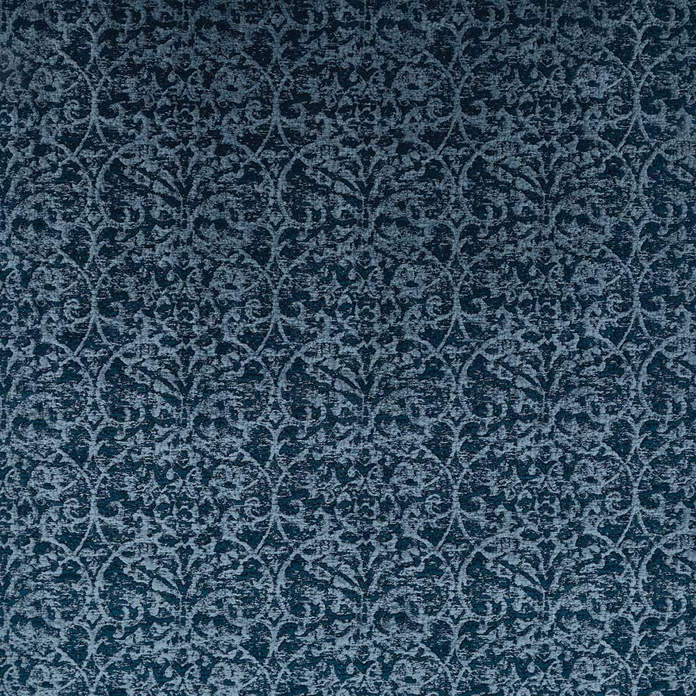 Nina Campbell Fabric - Marchmain Brideshead Damask Blue NCF4372-05