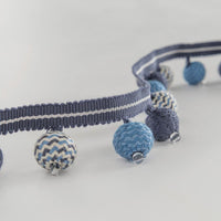 Trimming Trianon Bauble Indigo/Blue NCT512-05
