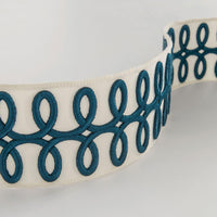Trimming Trianon Muette Braid Indigo/Ivory NCT513-05
