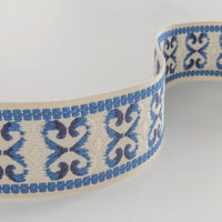 Trimming Trianon Braid Indigo/Blue/Ivory NCT515-03