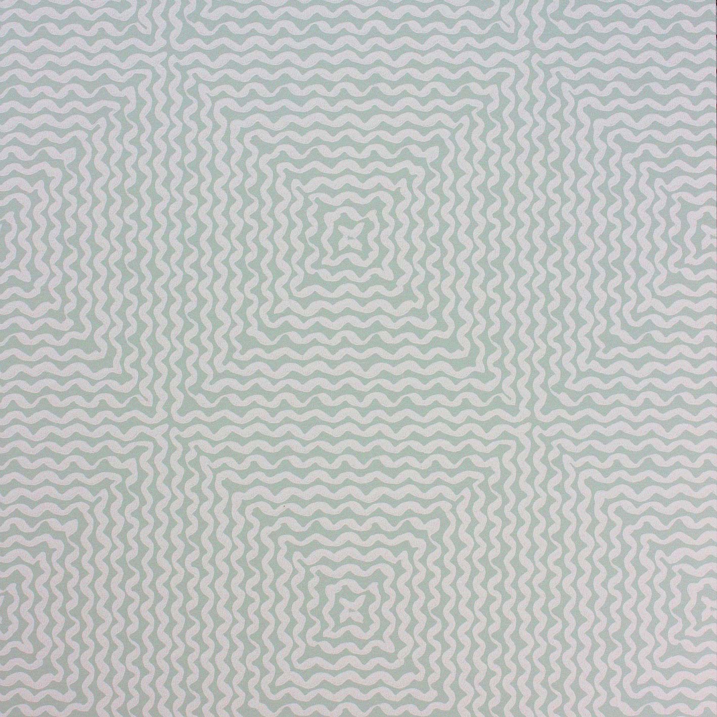 Nina Campbell Wallpaper - Les Rêves Mourlot Aqua NCW4302-04
