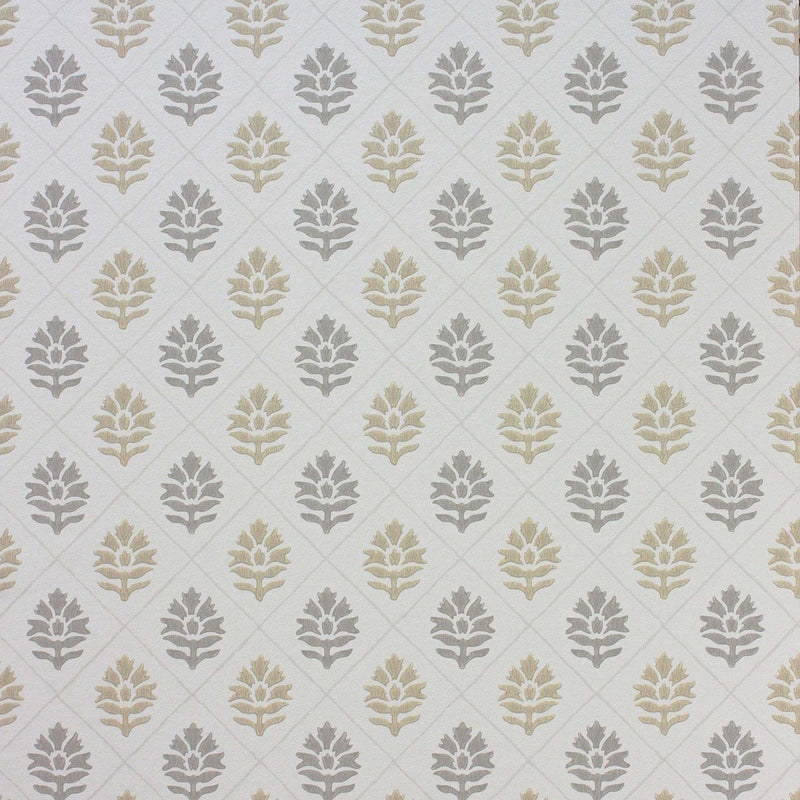 Wallpaper Les Rêves Camille Grey/Beige NCW4303-04