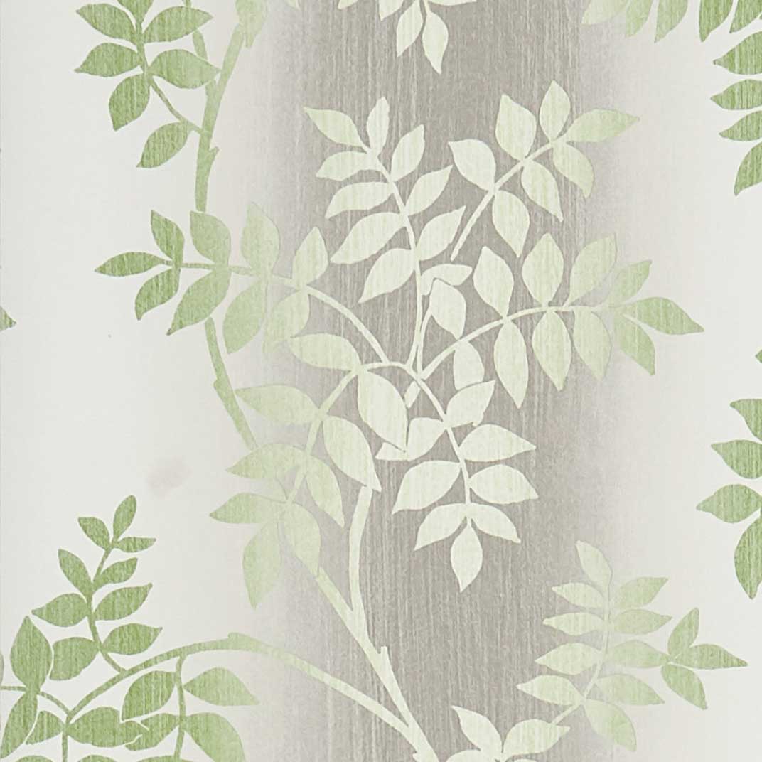 Nina Campbell Wallpaper - Ashdown Posingford Grey/Green NCW4394-05