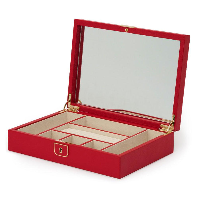 Palermo Med Jewellery Box - Red