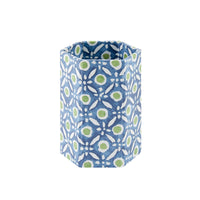 Pen Pot Batik Dots Blue/Green