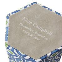 Nina Campbell Pen Pot Batik Dots - Blue/Green