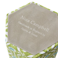 Nina Campbell Pen Pot Batik Dots - Green/Aqua