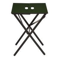 Nina Campbell Folding Table Square in Fir Green