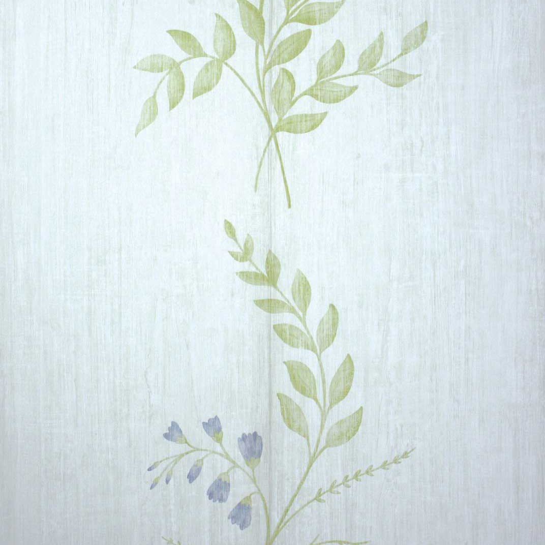 Nina Campbell Wallpaper - Woodsford Auborn White/Blue NCW4105-01