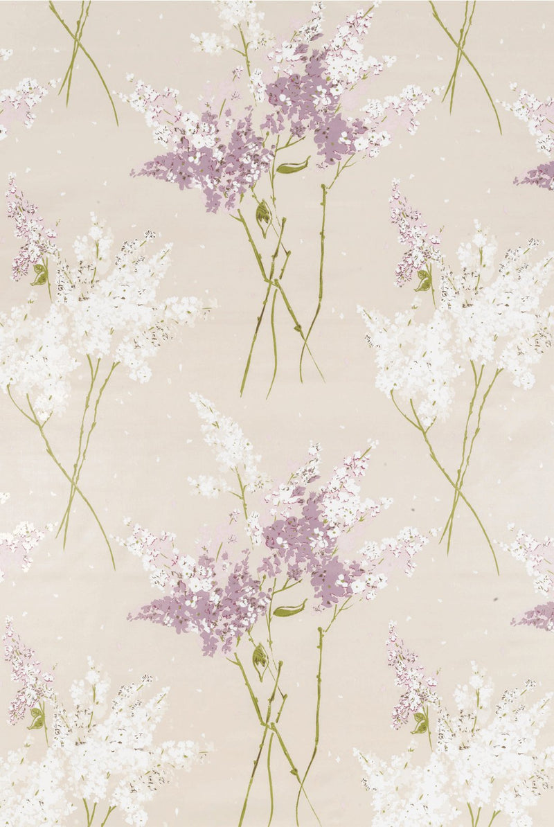 Nina Campbell Fabric - Montacute Barrington Purple/Biege NCF4053-01