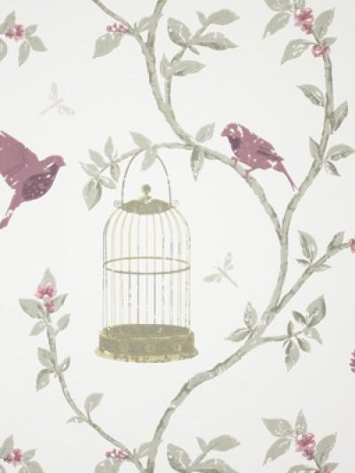 Nina Campbell Wallpaper - Birdcage Walk (Wa3) NCW3770-06