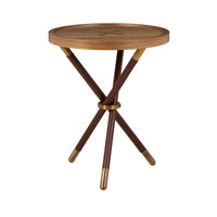 Nina Campbell Button Table - Chestnut
