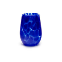 Stemless Wine Glass Fritsy Cobalt