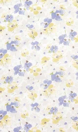 Nina Campbell Fabric - Woodsford Nymans Lime/Sapphire NCF4094-04