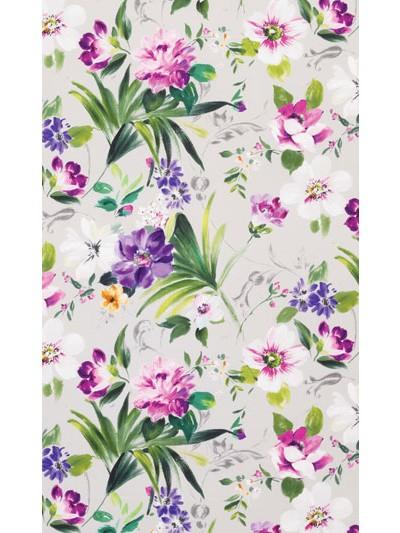 Nina Campbell Fabric - Rosslyn Amethyst/Megenta/Emerald NCF4130-04