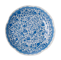 Melamine Heritage Round Plate 9" Blue