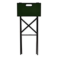 Folding Table - Square Fir Green - Sample Sale