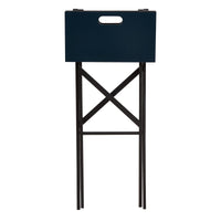 Folding Table - Square Grey/Blue Sample Sale