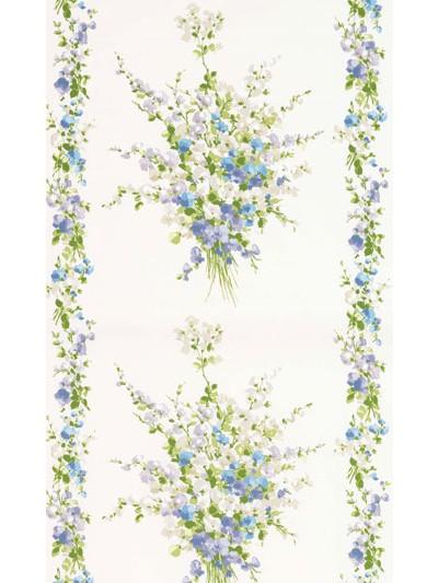 Nina Campbell Fabric - Cathay Suzhou Blue/Lilac/Green NCF4174-04
