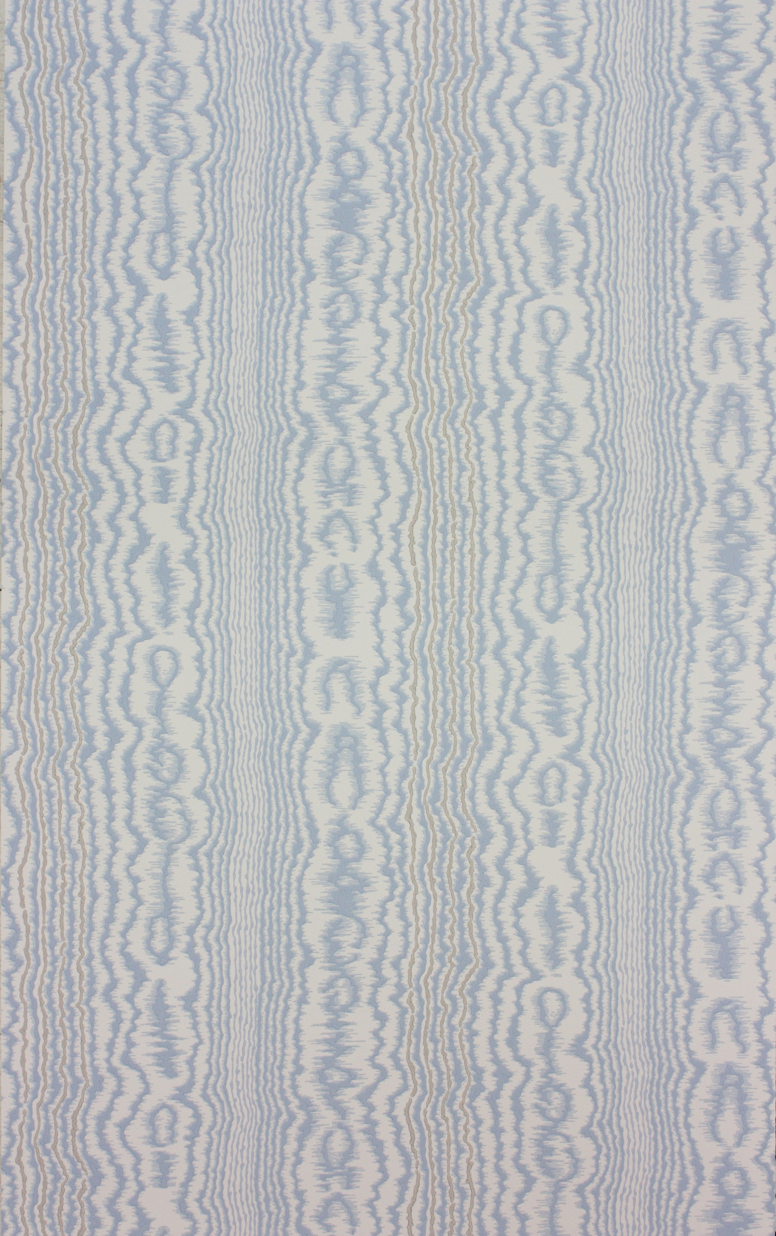 Nina Campbell Wallpaper - Fontibre Tagus Blue/Ivory NCW4206-04